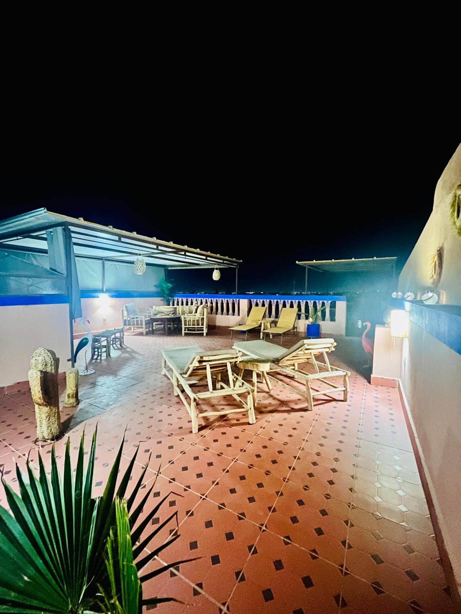 Joli Patio: Rooftop Retreat with Parking Marrakesh Exterior photo